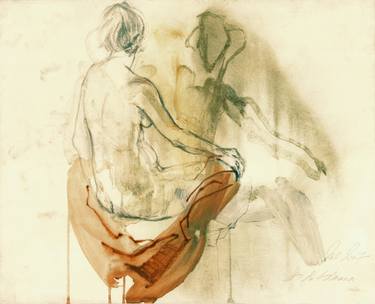 375x304 Pencil Drawings For Sale Saatchi Art - Couple Sketch Drawing