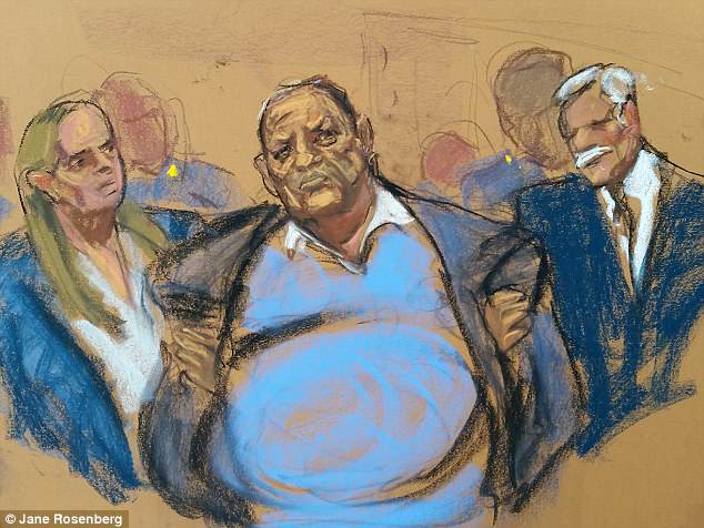 634x476 Harvey Weinstein Courtroom Sketches Flood Social Media Daily - Courtroom Sketch