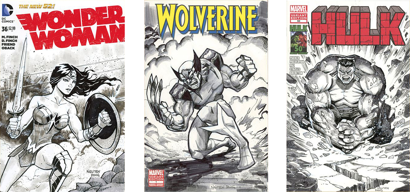 1341x628 Sketch Cover Commissions - Cover Sketch