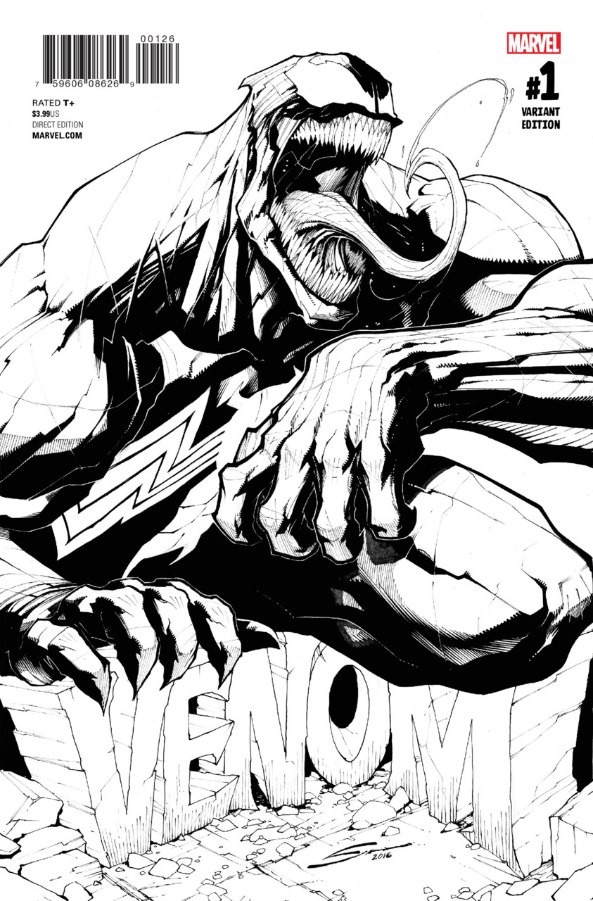 843x1280 Venom - Cover Sketch