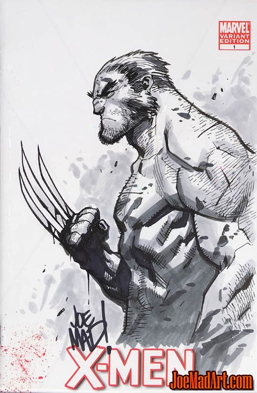 523x800 Wolverine X Mmen - Cover Sketch