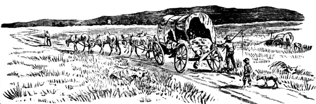 640x211 Filecovered Wagon On Trail Sketch.png - Covered Wagon Sketch