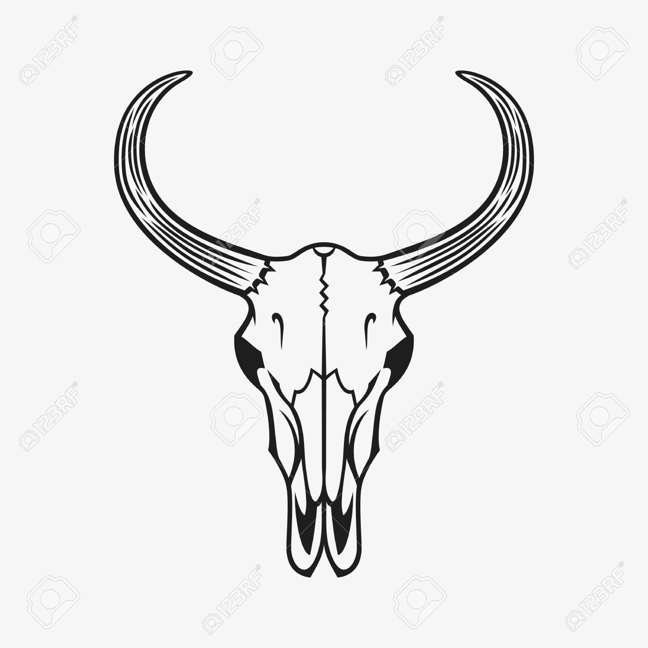 1300x1300 Cow Head Drawing Cow Head Drawing At Getdrawings Free For - Cow Head Sketch