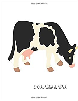 260x335 Kids Sketch Pad Cow For Art Artists To Draw Designers Design - Cow Sketch For Kids