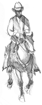 144x353 Yahoo Answers About Drawing And Sketching - Cowboy Sketch Drawings