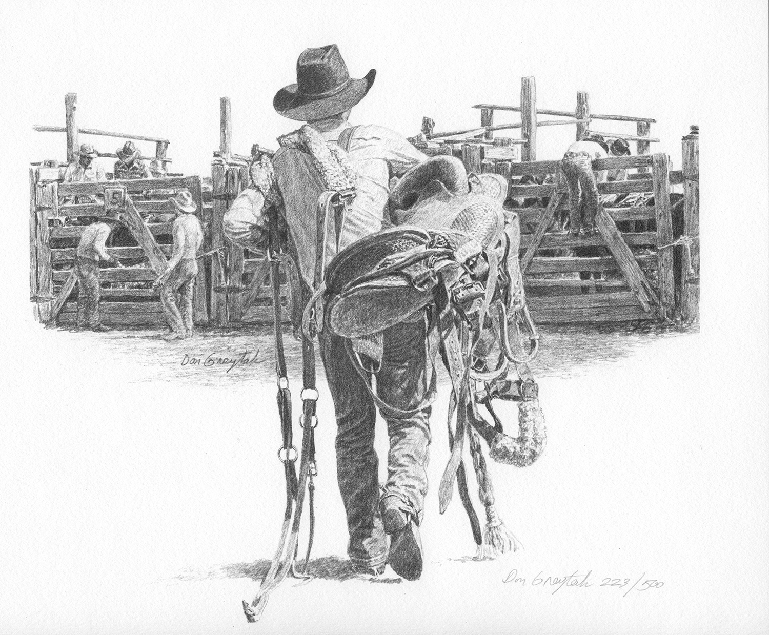 Cowboy Sketch Drawings at Explore collection of