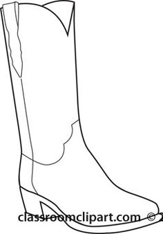 236x338 Cowboy Boots Clipart Images Collection - Cowgirl Boots Sketch