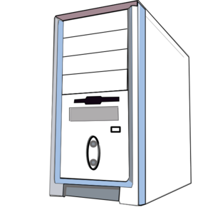 285x298 Cpu Clip Art - Cpu Sketch