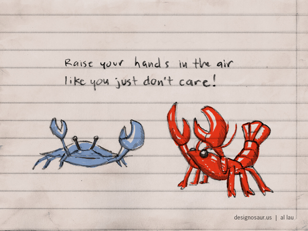 600x450 Sketch Crab And Lobster Blog.designosaur.us - Crab Sketch Images