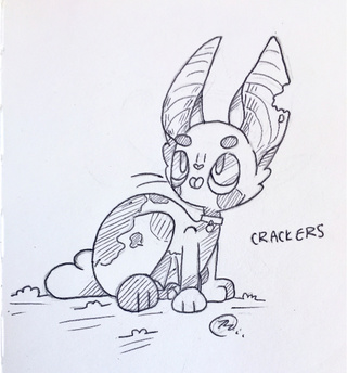 320x344 Wip Of My - Crackers Sketch