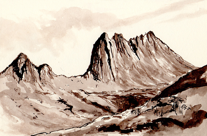 670x442 Drawings And Sketches - Cradle Sketch