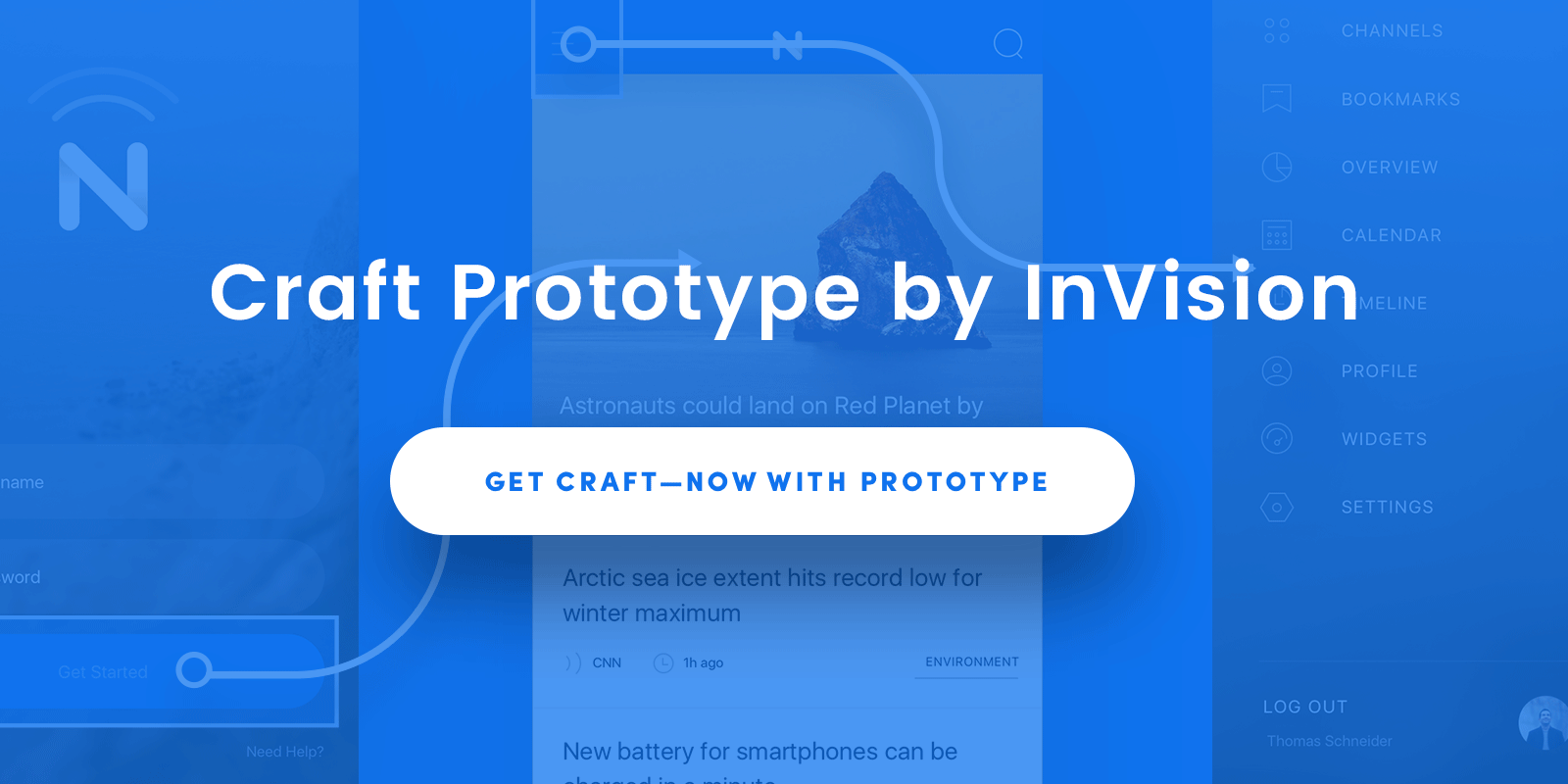 1600x800 Prototyping In Sketch Is Here Powered By Invision - Craft Sketch