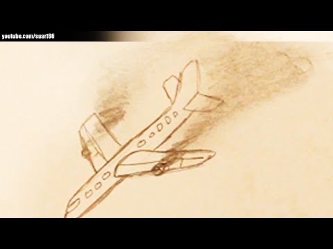 480x360 How To Draw A Plane Crash - Crash Sketch