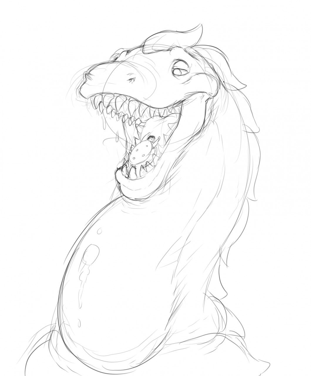 1059x1280 Pre Crash Jess Sketch By Azathura - Crash Sketch