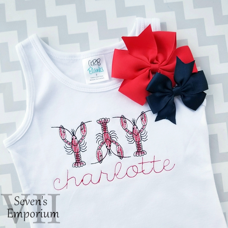 800x800 Crawfish Sketch Machine Embroidery Design - Crawfish Sketch