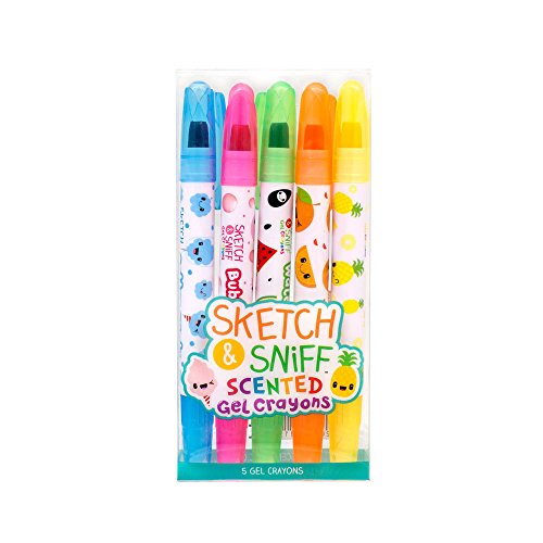 500x500 Scentco Sketch Amp Sniff Scented Gel Crayons 5 Pack - Crayon Sketch