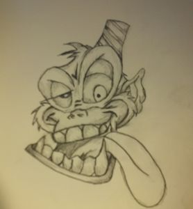 278x300 Crazy Monkey - Crazy Sketches