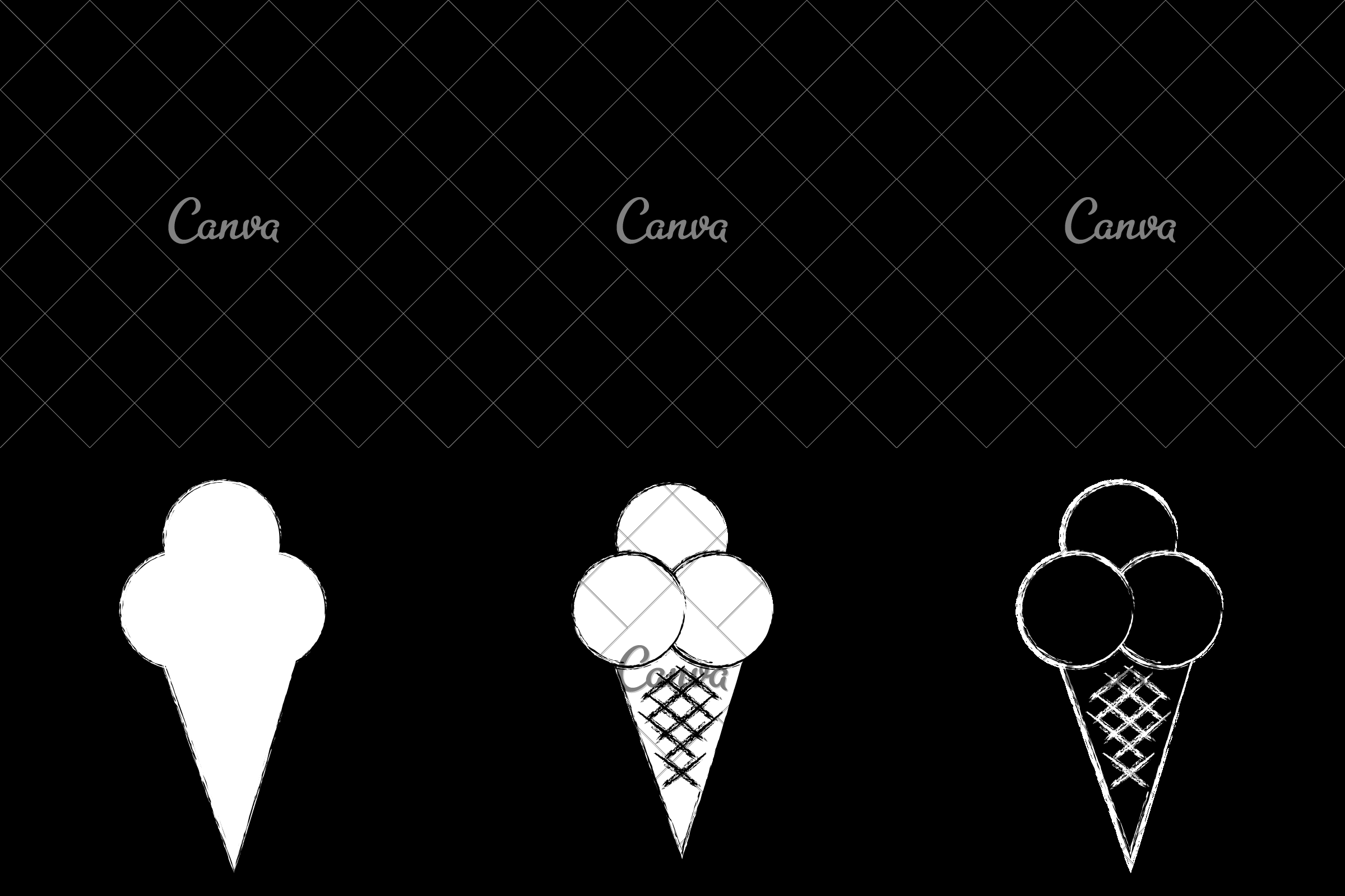 2400x1600 Ice Cream Sketch - Cream Sketch