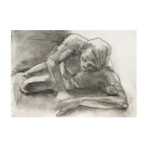 300x300 Creation Of Adam Sketch Drawing By Jani Freimann - Creation Of Adam Sketch