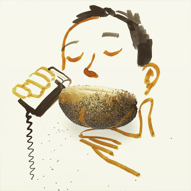 640x640 Creative Sketches That Incorporate Everyday Objects Artfido - Creative Sketches