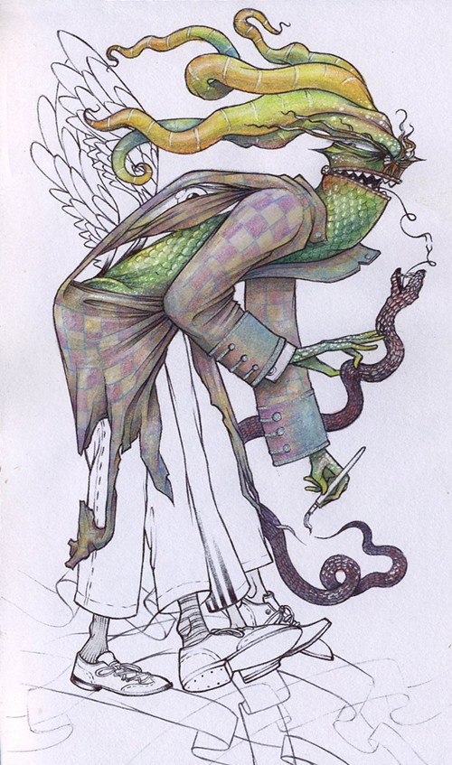 500x847 Top 25 Amazing Sketches For Creative Inspiration - Creative Sketches