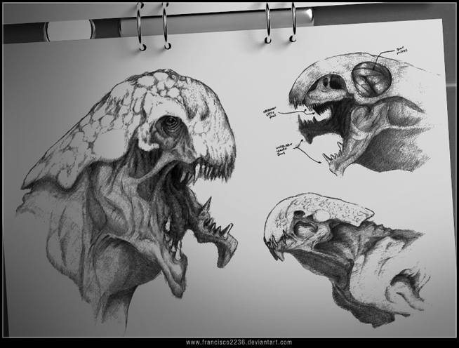 654x496 Creature Sketches By Francisco2236 - Creature Sketches