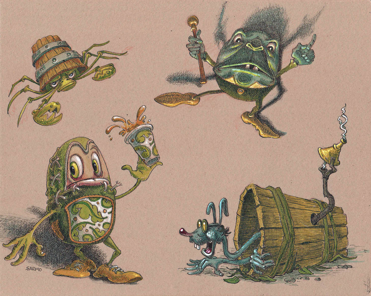 1200x959 Creature Sketches - Creature Sketches