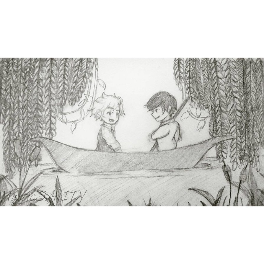 894x894 Mysticsanity - Creek Sketch