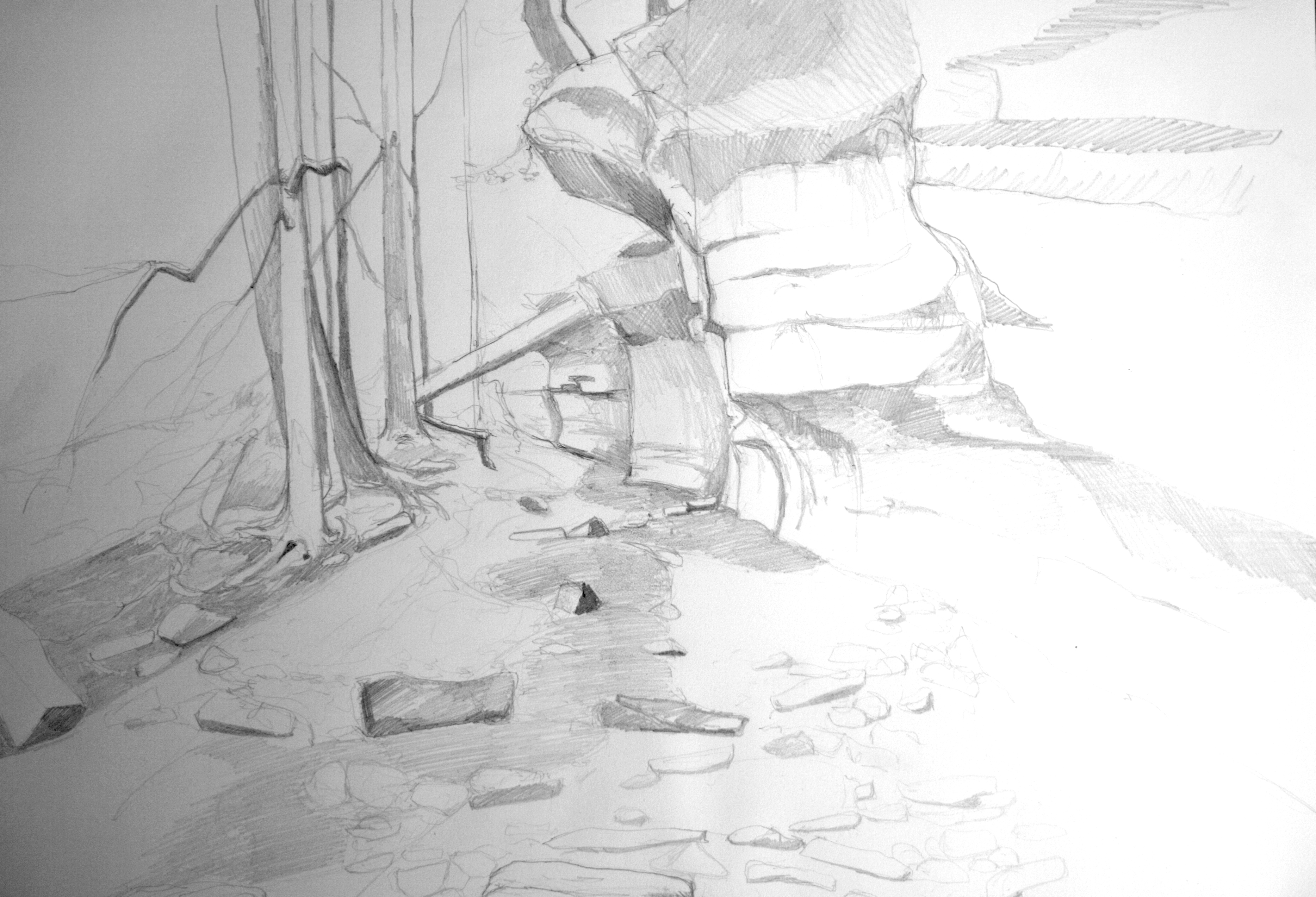 3736x2548 Sketch Blog - Creek Sketch