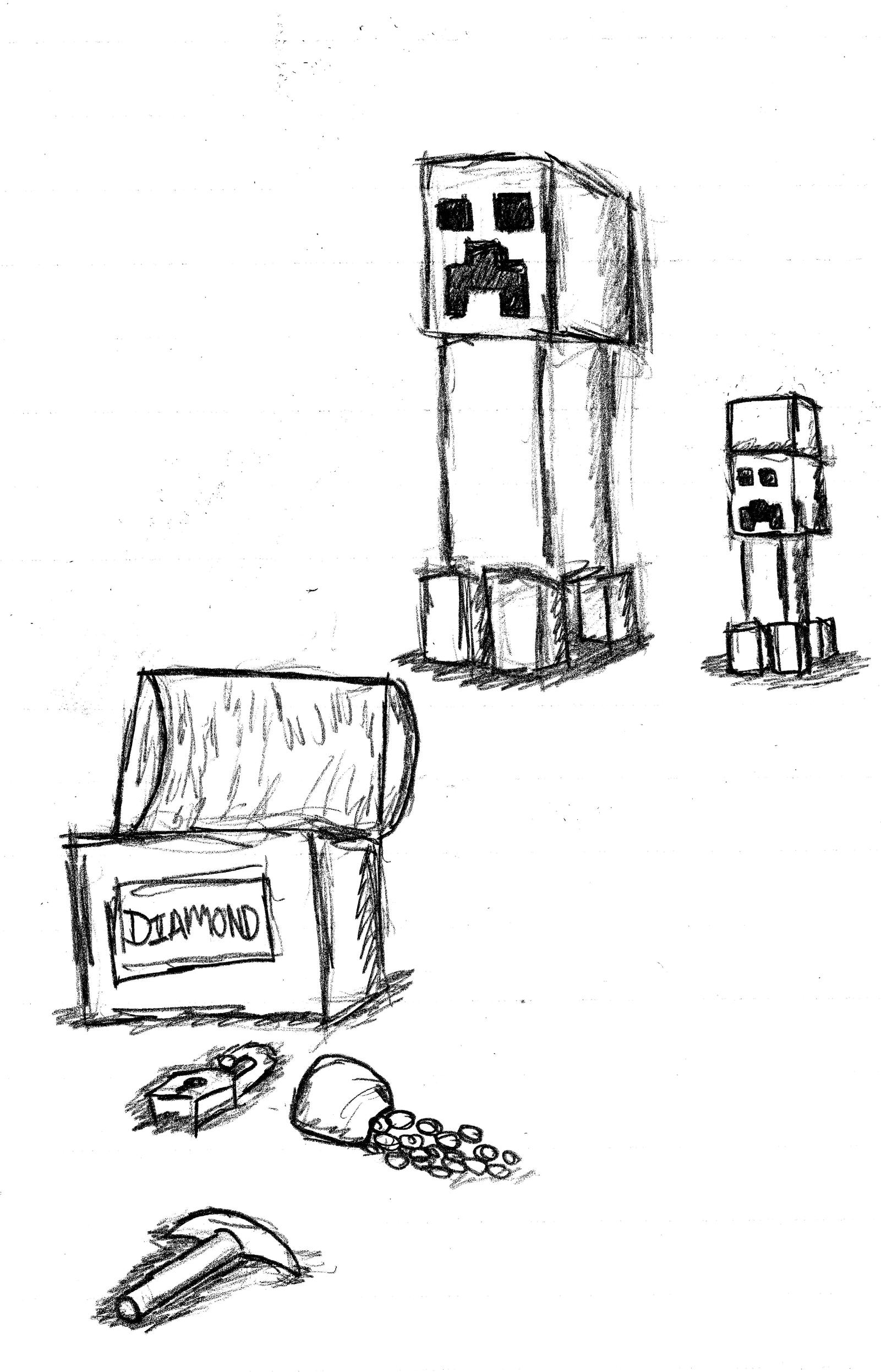 1601x2492 Quick Sketch - Creeper Sketch