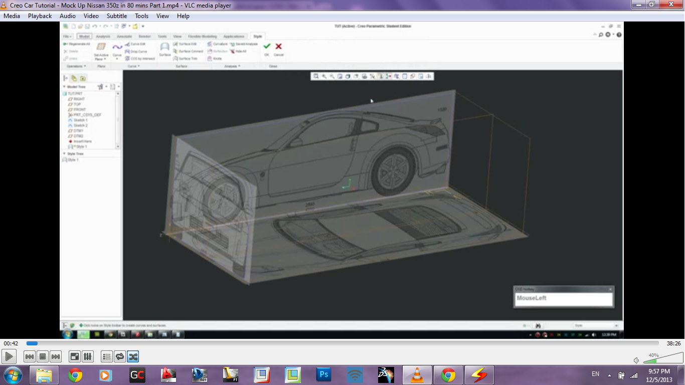 1366x768 How To Import A Reference Sketch In Creo Grabcad Questions - Creo 3d Sketch