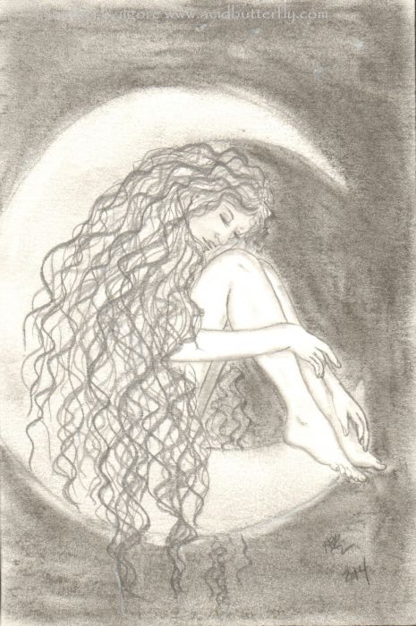 465x700 Sketch Fest! - Crescent Moon Sketch