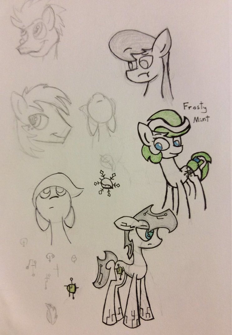 744x1074 Random Doodles 2 By Crescent Sketch - Crescent Sketch