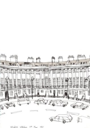318x450 Royal Crescent - Crescent Sketch