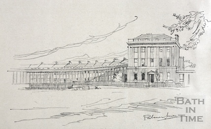 428x261 The Royal Crescent 1927 - Crescent Sketch