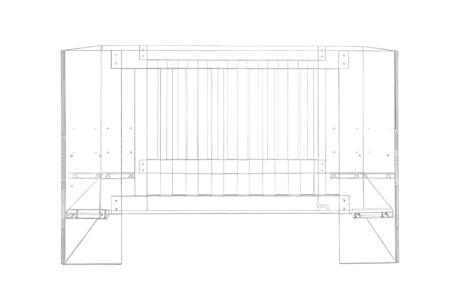 926x617 Vetro Crib Nursery Works - Crib Sketch