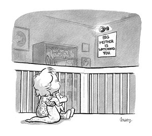 300x268 Baby Crib Drawings Fine Art America - Crib Sketch