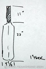 159x240 Diy Cricket Bat Teamdroid - Cricket Bat Sketch