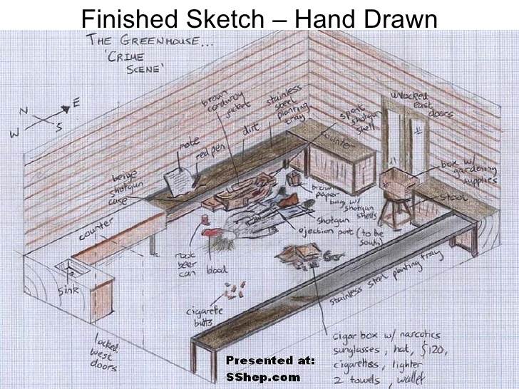 728x546 Forensic Science Topic 2 Crime Scene - Crime Sketch