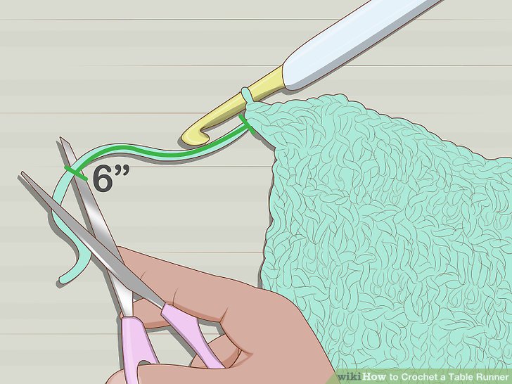 728x546 How To Crochet A Table Runner 14 Steps (With Pictures) - Crochet Sketch