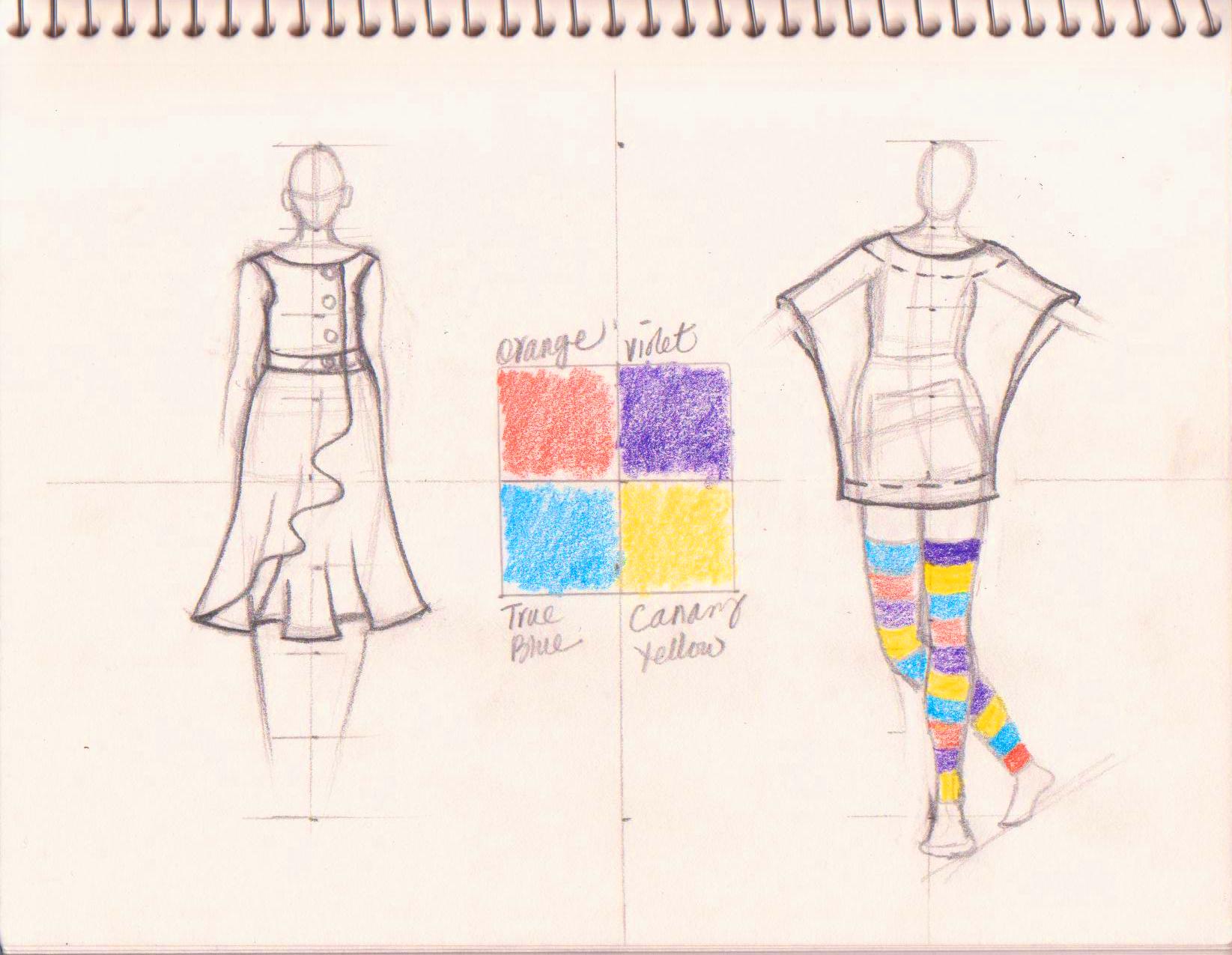 1645x1275 Retangle Crochet Project Sketch Mutong Wu - Crochet Sketch