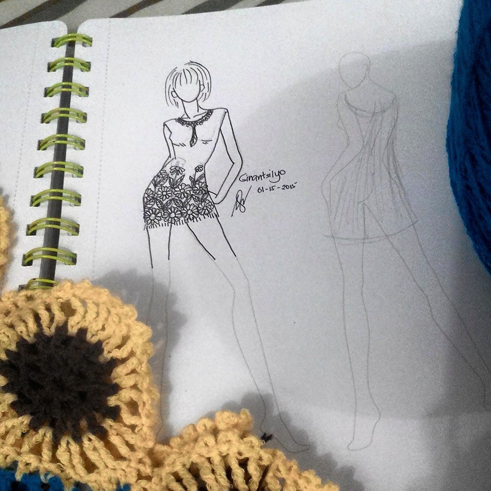960x960 Crochet Dress Ginantsilyo - Crochet Sketch