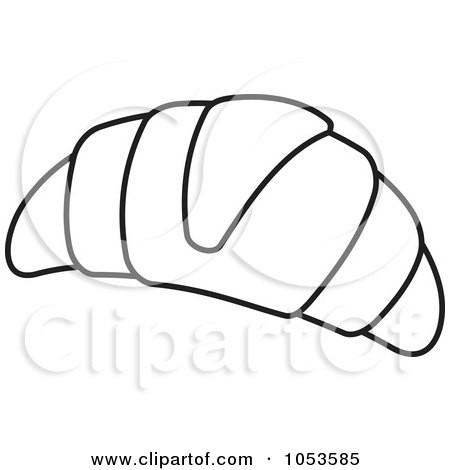 450x470 Collection Of Croissant Drawing Download Them And Try To Solve - Croissant Sketch