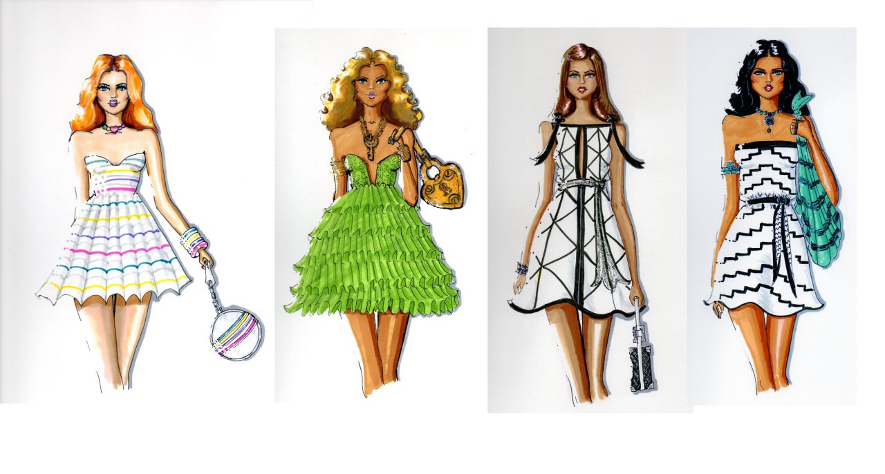 1280x686 How To Make A Croquis Block For Fashion Sketching On Tildee How - Croquis Sketch