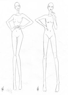 236x326 Model Sketch For Clothing Design Design Ideas - Croquis Sketch