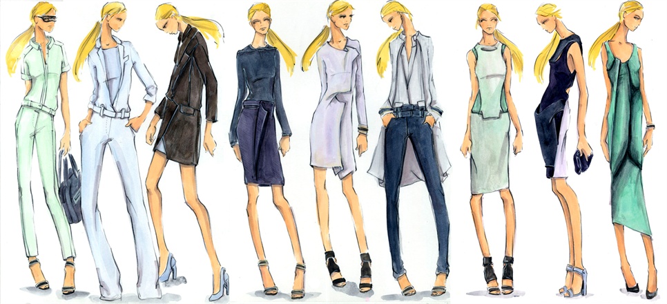 966x440 Vrooom! Designer Croquis Sketches - Croquis Sketch