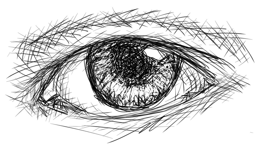 1024x576 Cross Hatching Sketch Challenge By Wolfpup98 - Cross Hatching Sketch