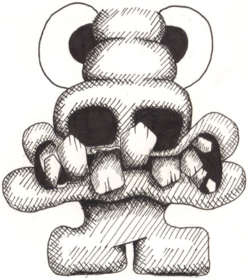 356x400 Cross Hatching Tutorial - Cross Hatching Sketch