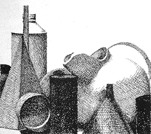 580x517 Welcome To Foundations In Art - Cross Hatching Sketch