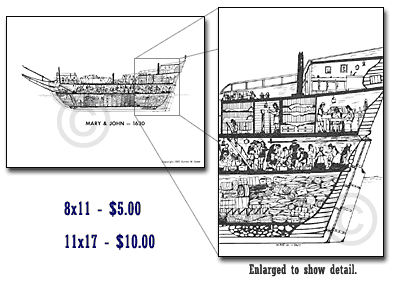 394x289 Photos Of Mary Amp John 1630 Cross Section Sketch Typical Of A 400 - Cross Section Sketch